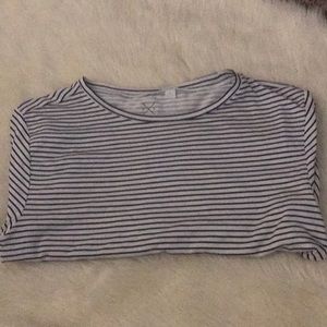 Selling cropped shirt from pacsun striped shirt